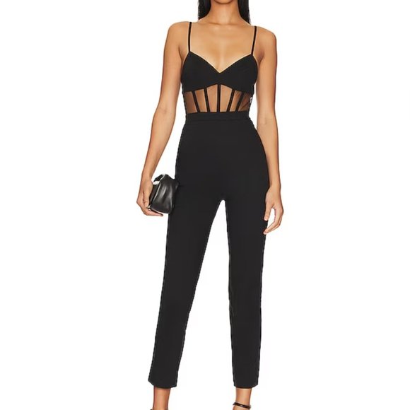 NBD Pants - NWOT NBD Bianna Jumpsuit black size small